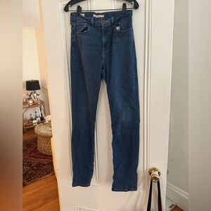 Levi’s 724 high rise straight